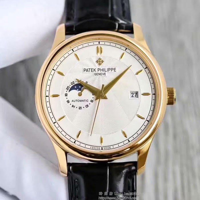 百達翡麗PATEK PHILPPE 新款 日月星辰系列 進口8217機芯 時尚大方 高端男士腕表  wssb3511